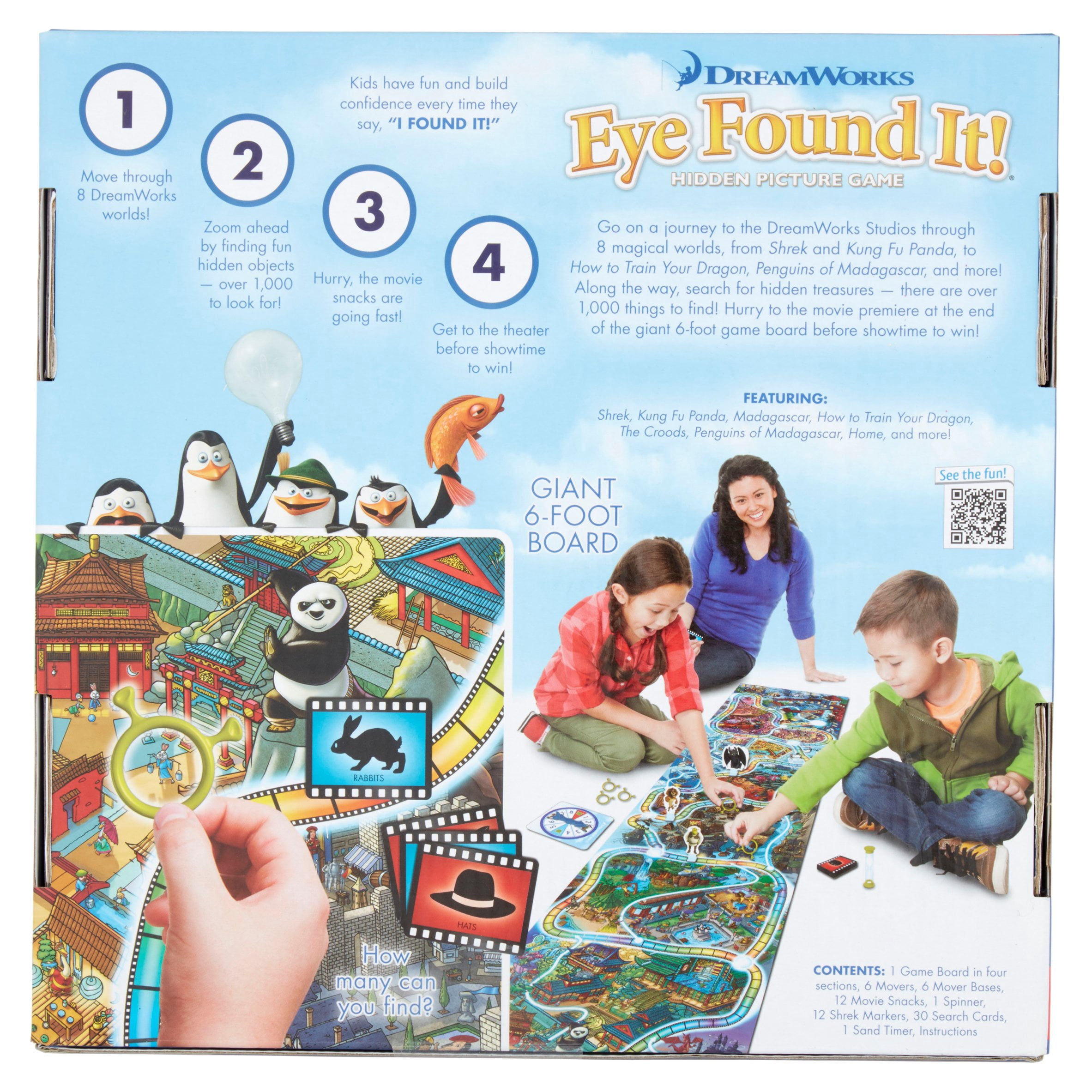 Wonder Forge Dreamworks Eye Found It! Hidden Picture Game Kids Age 4+ -  Walmart.com