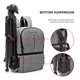 thumbnail image 2 of Cámara DSLR Impermeable Tela Oxford Hombros Mochila SLR Caso (gris), 2 of 7