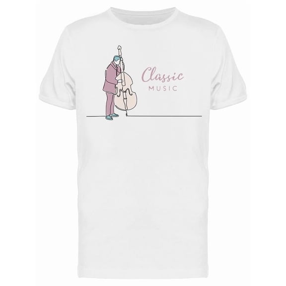 Classic Music Tee Men's -Image by Shutterstock