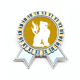 thumbnail image 1 of Insignia broche Medalla ganadora, 1 of 3
