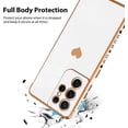 thumbnail image 3 of for Samsung Galaxy S21 Ultra Case Love Heart Plating Electroplate Luxury Elegant Case Camera Protector Soft TPU Shockproof Protective Corner Back Cover Galaxy S21 Ultra Case -White, 3 of 10