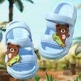 thumbnail image 6 of XDZJLR Boy Girl Toddler Clogs Unisex Water Shoes Breathable Beach Pool Outdoor Play With Non- Sole Clogs For Kids, 6 of 7