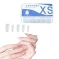 thumbnail image 1 of Juego de puntas de uñas de Gel 100x, puntas de extensiones de uñas preformadas de ataúd, puntas de uñas artísticas DIY, pegamento antiderrames, puntas XS Yinane Consejos de uñas de gel, 1 of 8