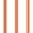 Orange, variant on Arkwright Las Rayas Chaise Lounge Cover - 100% Cotton Terry Pool Towel - 30 x 85 in. - (2 Pack) Orange