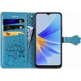 thumbnail image 3 of for Oppo A17 PU Leather Flip Wallet Case, Cute Cat Dog Cartoon Style with Card Slots Holder Phone Cover Case for Oppo A17 MG Blue, 3 of 18