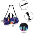 thumbnail image 5 of Jellyfish Versatile Soccer Bag for Yoga, Carry on, Travel, and Swim - Size 17.7 Inches, Interior Zipper Pocket, Large Capacity, 5 of 6