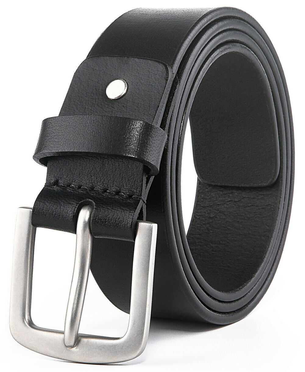 Leather Mens Belt Belts Strap 100% Genuine Full Grain Real Black Jeans Trousers Leather Mens Belt Belts Strap 100% Genuine Full Grain Real Black Jeans Trousers