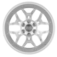 thumbnail image 4 of Carroll Shelby Wheels CS45 - 20 x 9 in. - 12mm Offset - Chrome Powder with Black Inserts Fits select: 2005-2020 FORD F150, 2021 FORD F150 SUPER CAB, 4 of 10