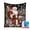 E, variant on Coloring Christmas Throw Blanket Fleece Throw with Personalizable Artwork, Polyester Flannel Body and Routine Gentle Machine Care