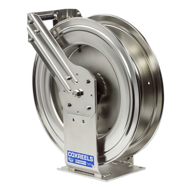 COXREELS TSHL-N-550-SS Stainless Steel Spring Driven Hose Reel 3/4" x 50ft