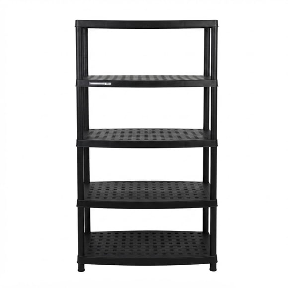 Estante Praktico de 5 Niveles Negro