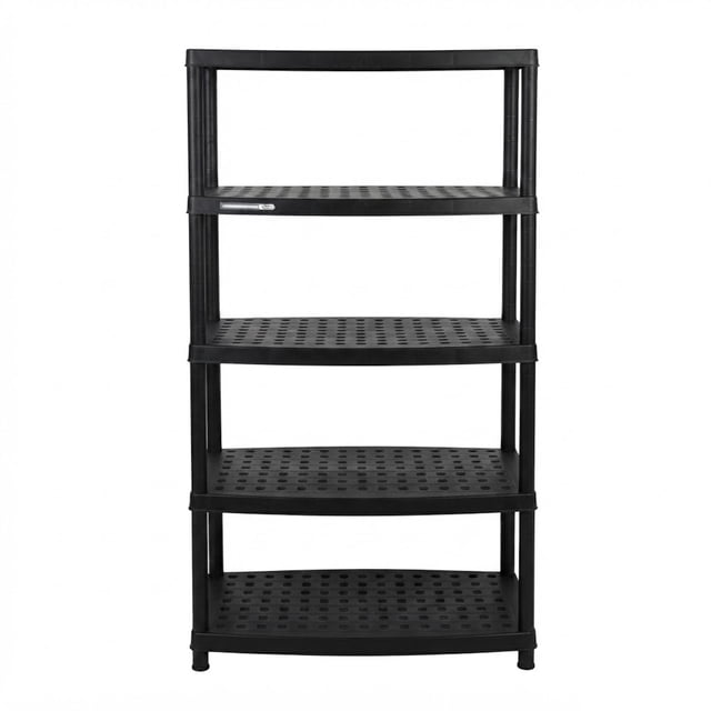 Estante Praktico de 5 Niveles Negro