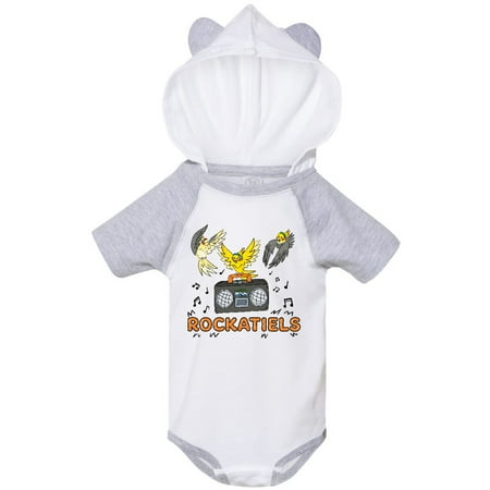 

Inktastic Rockatiels Gift Baby Boy or Baby Girl Bodysuit