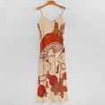 thumbnail image 5 of Mushrooms & Tiny Friends Sleeveless Dress Loose Women's Dress Dresses Luxury Evening Dresses, 5 of 9