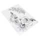thumbnail image 5 of Pegatinas para tatuajes, pegatinas temporales para tatuajes, pegatinas para tatuajes de flores para el brazo, pegatinas para tatuajes a prueba de agua, construcción robusta, 5 of 14