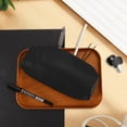 thumbnail image 2 of Unique Bargains Portable Stationery Bag Zipper Pencil Case Black 7.9"x2.4"x2.4", 2 of 6