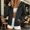 Black, variant on Women's Solid Color Zip Up Jackets Loose Fit Mock Neck Casual Tops with Pockets White XXL(XXL)
