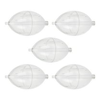 Yokua 5Pcs Fishing Castings Bobbers Spin Float Fishing Clear Float Easy to Use