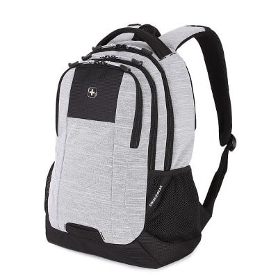 SWISSGEAR 5505 Laptop School work and Travel Backpack (Heather Gray ...
