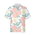 thumbnail image 4 of Camisa de verano nueva para mujer, camisa con estampado 3D de limón y naranja, camisa de mujer de estilo casual de frutas, camisa de mujer de tendencia de moda, top corto para mujer, 4 of 5