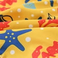 thumbnail image 5 of piuwrlz Shorts for Kid Toddler Boy Girls Single Piece Short Trousers Orange Size 9-10 Years, 5 of 7