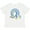 AA-White, variant on Inktastic 3-21 World Down Syndrome Day Blue and Yellow Rainbow Ribbon Boys or Girls Baby T-Shirt