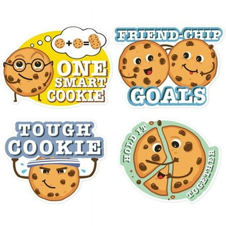 Eureka EU-628008 Chocolate Chip Cookie Scented Stickers