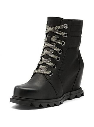Sorel joan of online arctic wedge black