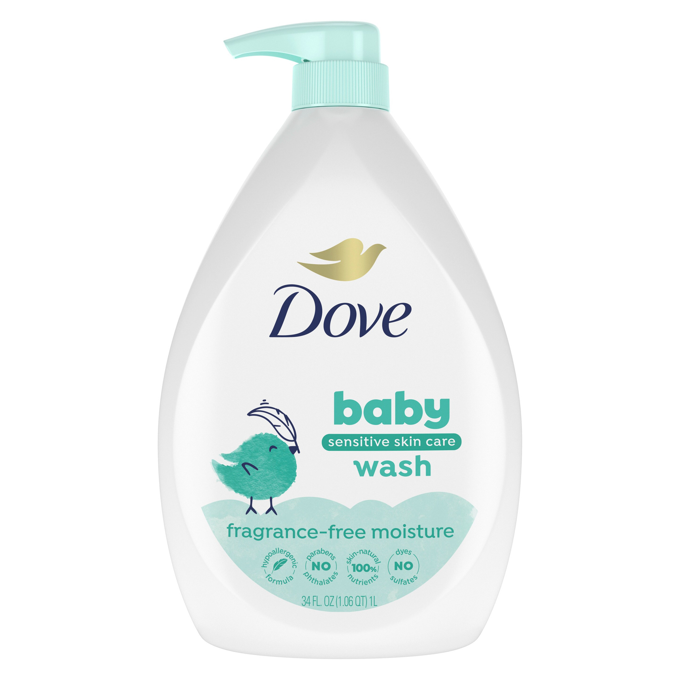 Baby Dove Fragrance Free Sensitive Skin Baby Wash photo 1
