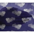 thumbnail image 4 of oneOone Viscose Chiffon Fabric Fish Block Print Fabric By The Yard 42 Inch Wide, 4 of 4