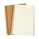 thumbnail image 2 of Libreta A5 con Líneas | Diseño de Doble Espiral con Tapa Lateral | Tapa Transparente Mate | Bloc de Notas para Estudiantes | 14,8 X 21 Cm | Paquete de 1, 2 of 7
