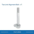 thumbnail image 4 of Unique Bargains Camber Alignment Bolt Rear Suspension Control Arm Bolts for JEEP Grand Cherokee 2011-2019 No.6508486AA, 4 of 7