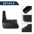 thumbnail image 4 of Protectores de barro Unique Bargains para Toyota Sienna SE 2016-2019, protectores de barro delanteros y traseros con accesorios de montaje, 4 of 6