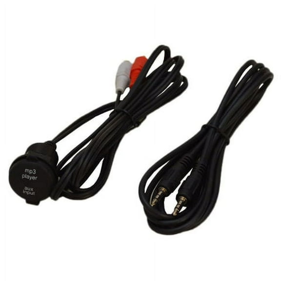 Lund 1903196 Black 6 FT 6 Inch Boat Stereo MP3 Auxiliary Jack