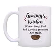 thumbnail image 3 of Gifts For Grammy Gifts For Grandma Grammy's Kitchen Where Great Food Loving Memories Are Made 11oz Ceramic Coffee Mug Grammy, 3 of 7