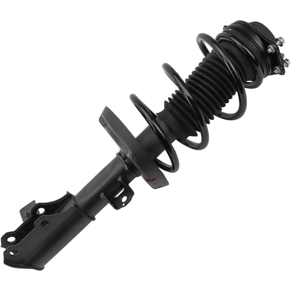 Detroit Axle - Front Left Strut for 18-24 Chevrolet Equinox GMC Terrain, 2018 2019 2020 2021 2022 2023 2024 Driver Side Strut with Coil Spring Assembly Replacement
