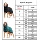 thumbnail image 2 of Ropa para perros y mascotas, albornoz de secado de tela de rizo, abrigo, ropa más cálida para cachorros esquí esquí Gafas de esquí, 2 of 2