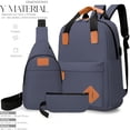 thumbnail image 4 of Mochila Shendy Vendy Backpack Impermeable Set De 3pzs Con Riñonera Y Puerto Usb, 4 of 6