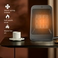 thumbnail image 4 of Space Heater Indoor, Portable Heater Overheating Prevention Tip Over Auto Off Oscillating Electric Heater with Timer, Electric Desk Heater for Indoor Use Large Room Bedroom Office, 4 of 7