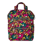 Time and Tru Women's Selma Backpack, Butterfly Floral