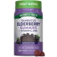 thumbnail image 1 of Suplemento Nature's Truth, gomitas de saúco negro, 50% veganas, 1 of 4