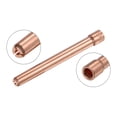 thumbnail image 4 of Unique Bargains TIG Collet 2x50mm Stubby Collet Tungsten Electrode Collet Tips Replacement 10 Pack, 4 of 4