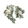 thumbnail image 1 of Simulación de boda, flor de bienvenida, letrero de flores, mesa de flores, fotografía, decoración, suministros de boda, conjunto de dos piezas, 1 of 6