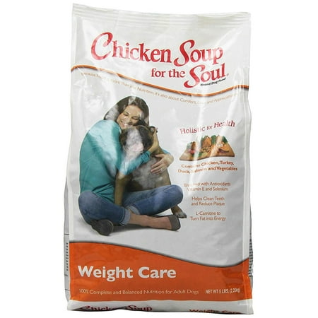 Chicken Soup For The Soul Weight Care Dog 5Lb, Real Chicken, Turkey, Duck And Salmon By Chicken Soup for the Pet Lovers