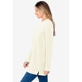 thumbnail image 3 of Woman Within Plus Size Crewneck Ultra Soft Sherpa Sweatshirt, 3 of 6