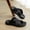 Black, variant on Men'S Stylish Casual Slippers