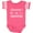 Football Pink and White, variant on Inktastic Grammy Valentine Grandchild Boys or Girls Baby Bodysuit