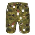 thumbnail image 4 of Naloa Gnomes Playing in the Garden Men's Beach Shorts, Surfing shorts, Swim trunks, Quick Dry Swim Trunks for Surfing Beach Fun - XX-Large, 4 of 9