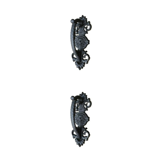 Transemion Poignée de Porte de Décoration avec Forte Résistance à la Corrosion Unique Facile à Installer 7091 2ensemble