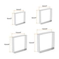 thumbnail image 2 of Uxcell Square Cookie Cutter Set Assorted Sizes Stainless Steel Geometric Biscuit Baking Pastry Candy Cookie Cutters Molding, 2 of 6